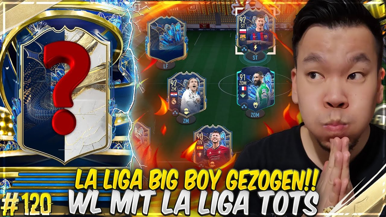 BIG LA LIGA TOTS GEZOGEN 😮 400K SHOP + ICON PACK 🔥🔥 WL MIT TOTS LEWA, MODRIC & BALDE 😶‍🌫️ FIFA23 RTG