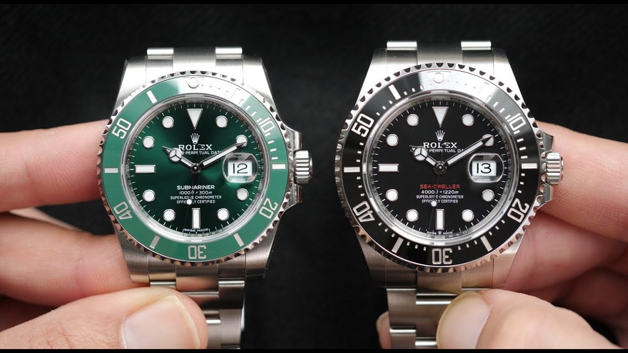 Rolex Sea-Dweller SD43 против Submariner (Hulk) &mdash; за пределами очевидного | Хафиз Дж. Мехмуд