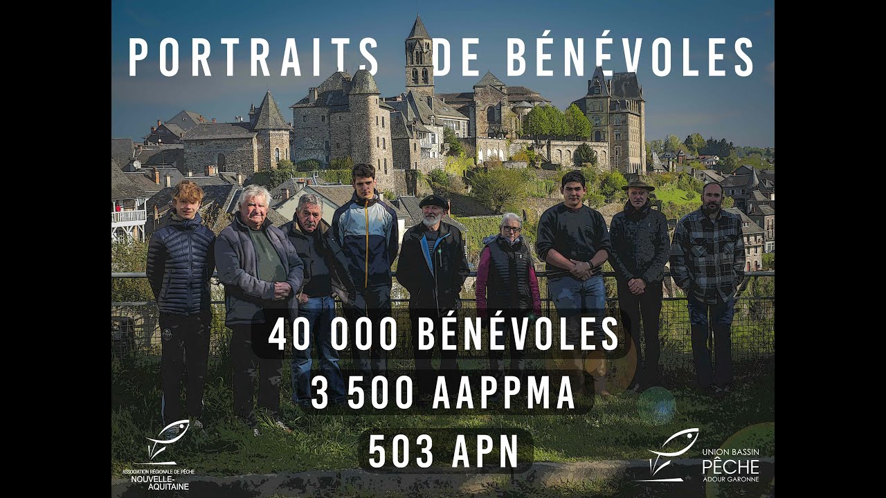 Clip-vidéo vol3 : s’engager pour nos rivières, portraits de bénévoles sur le bassin Adour-Garonne