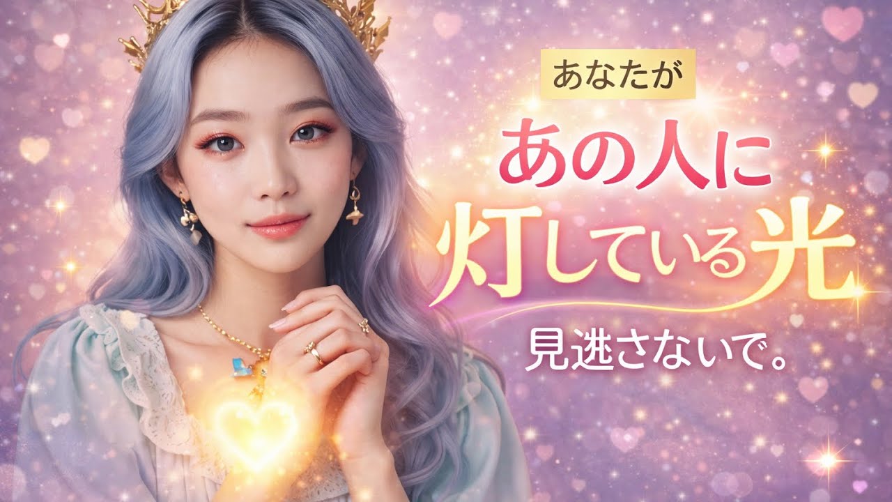 今あなたがあの人の心に灯している光