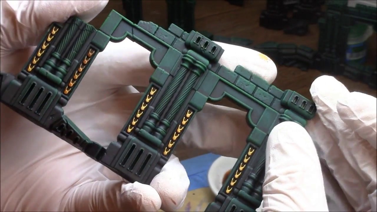 How To Paint Azyrite Ruins, Dry Brushing Tutorial