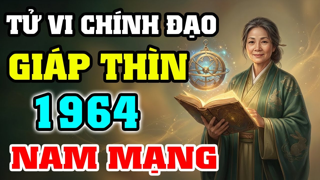 Tử Vi Tuổi Thìn 1964 Nam Mạng Năm 2026: Sao Thái Âm Chiếu Mệnh Tài Lộc Hanh Thông Sức Khỏe Bình An