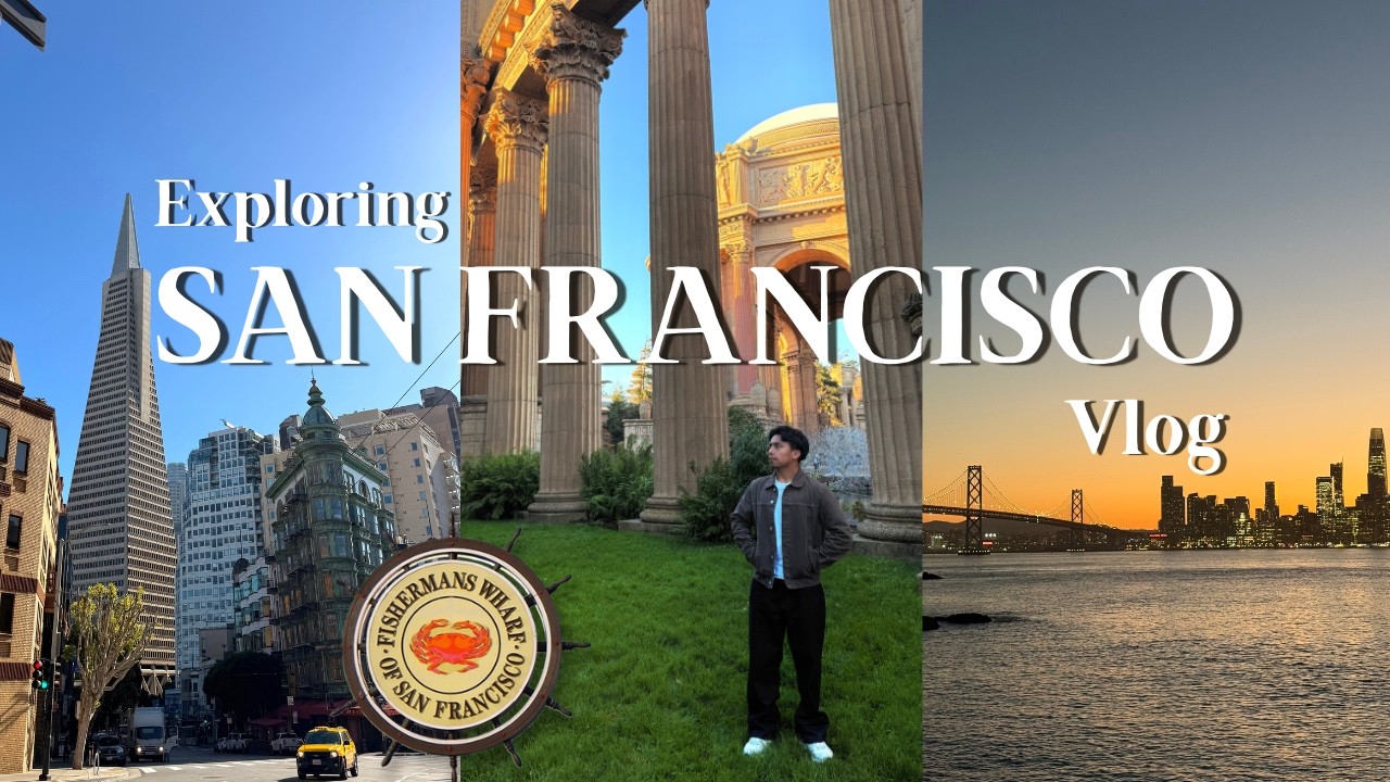Exploring San Francisco Vlog | Weekend Getaway