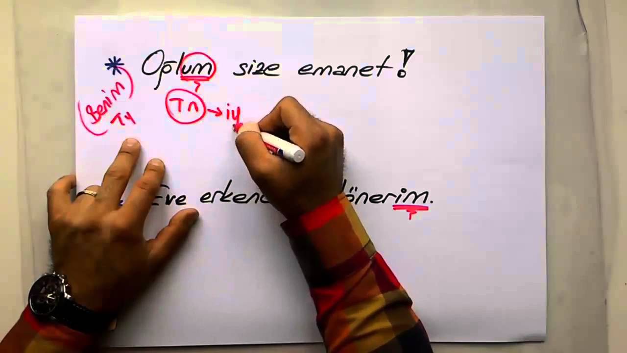 İM İyelik Eki / Kişi Eki / Tamlayan Eki - TERLETEN İKİLİLER / &Ouml;NDER HOCA