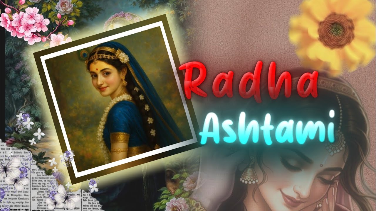 Radha Gori Gori 🌼l Radha Ashtami 2025 l Alight motion XML l 