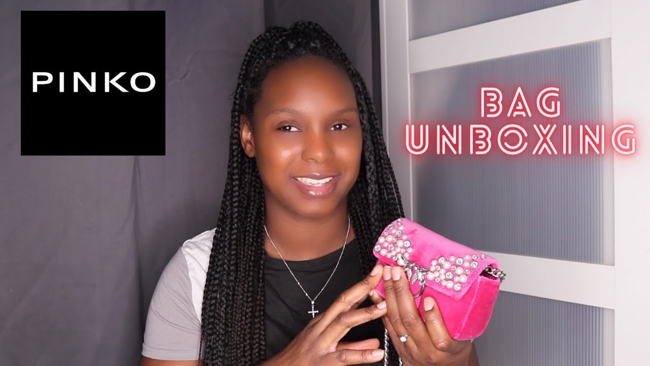 Pinko Full Pearl mini Bag Unboxing