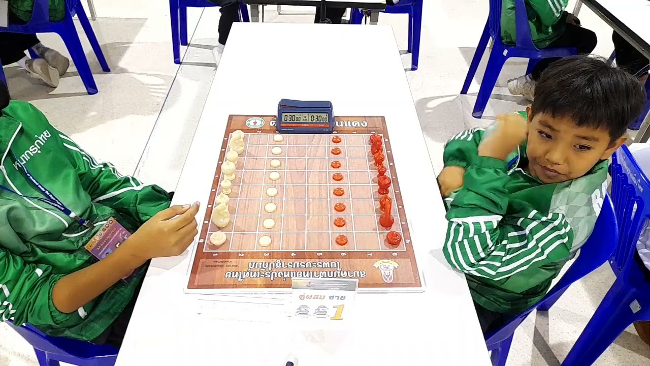 กีฬาเยาวชนแห่งชาติ รอบ1 คู่ผสม โต๊ะ1