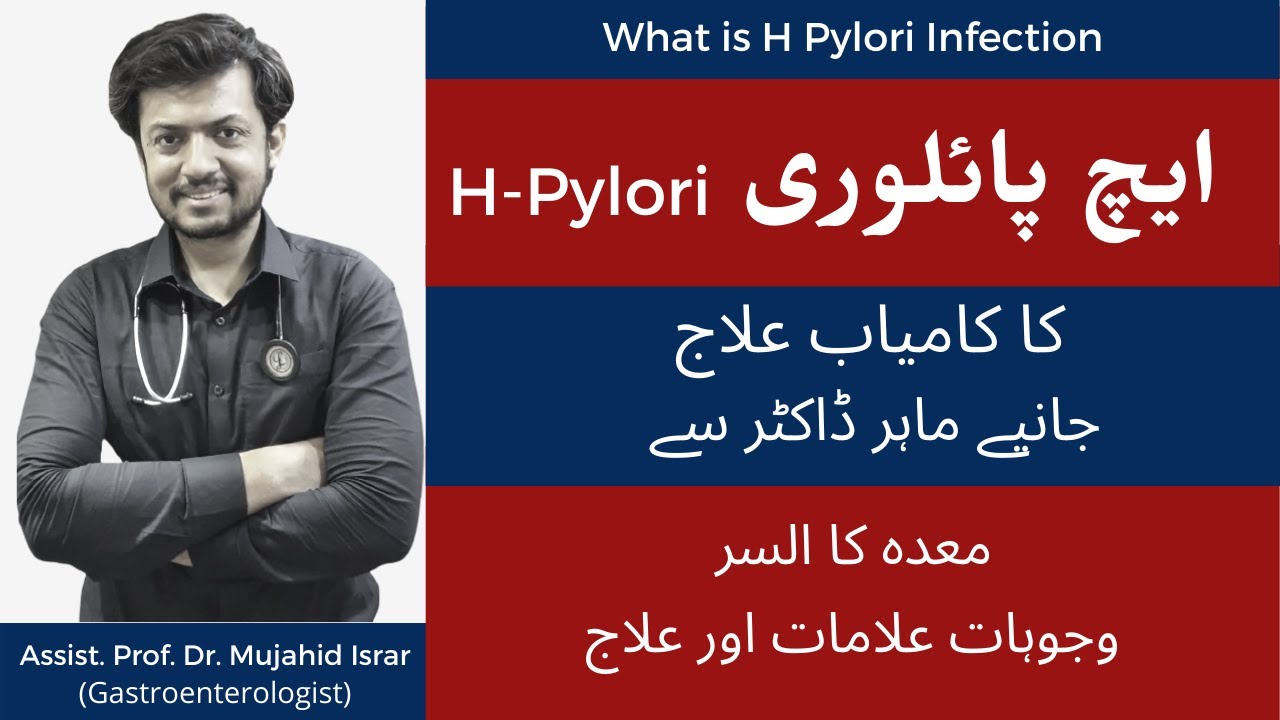 H Pylori Symptoms and Treatment Urdu Hindi | Maida ka Alsar | Best Gastroenterologist in Lahore