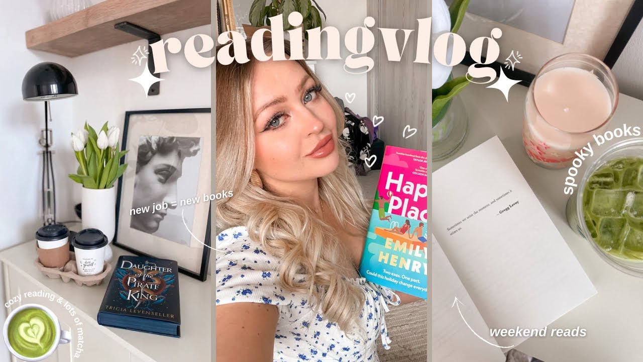 reading vlog 🍃lots of unboxings, new job, a trip to bath & a book haul ✨