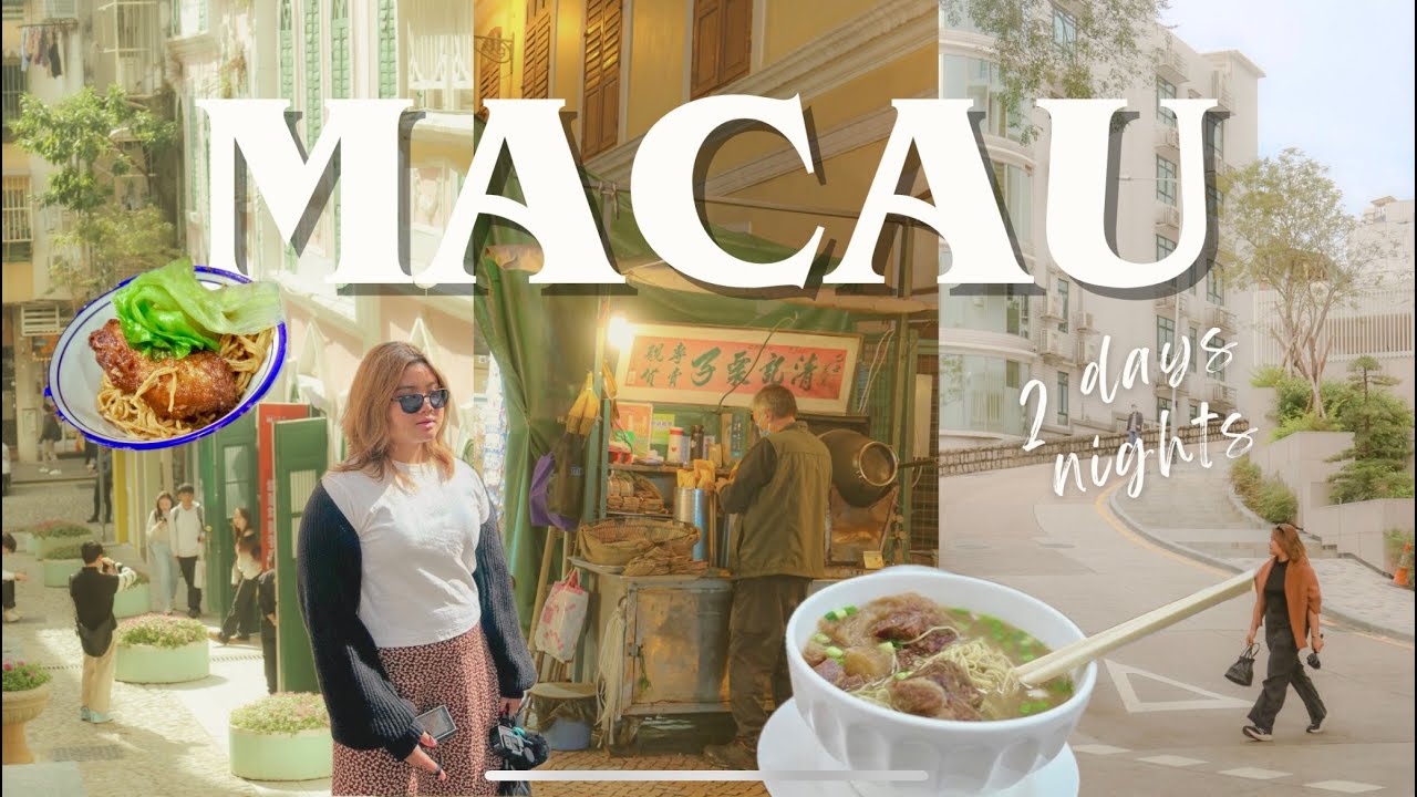 Vlog Macau เที่ยวมาเก๊า 2 วัน 2 คืน ฉบับแม่ลูกเที่ยวกันเอง ช่วง Christmas 2023 🎄#เที่ยว #มาเก๊า