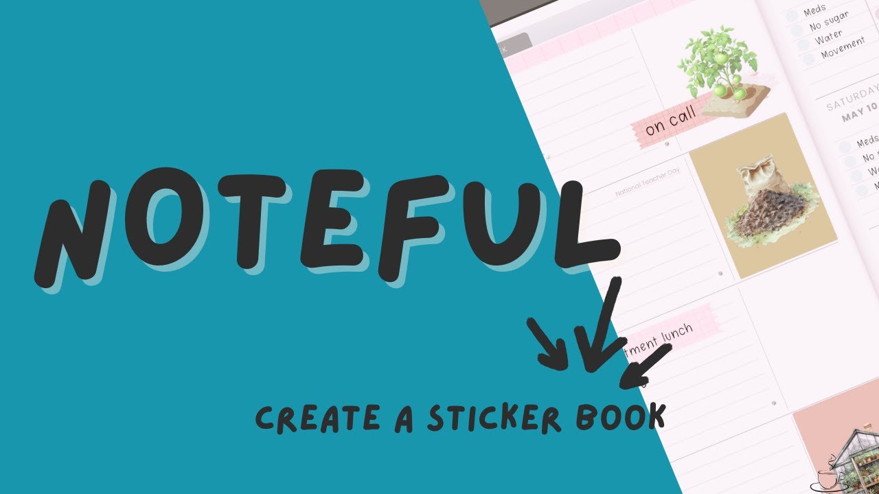 Создайте альбом для наклеек в Noteful - Блокнот Makeselife