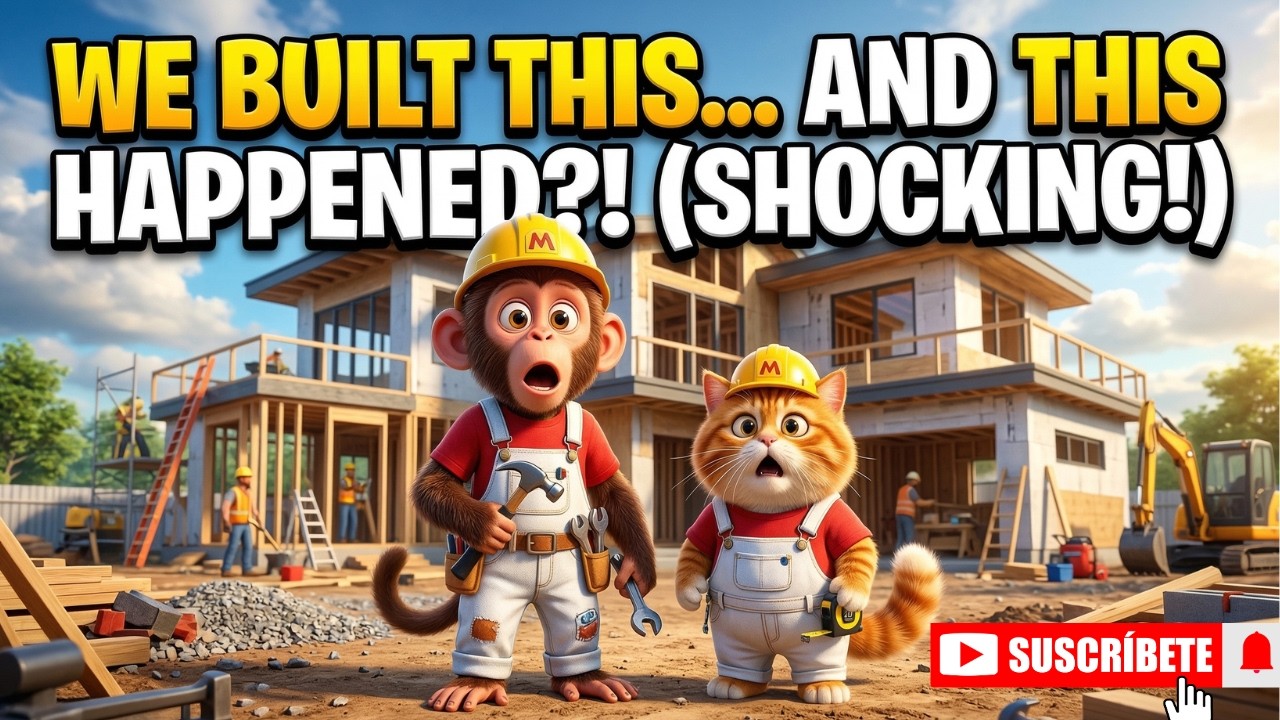 The Monkey Who Built a House From Scratch 🐒🏡 | Full Construction Story