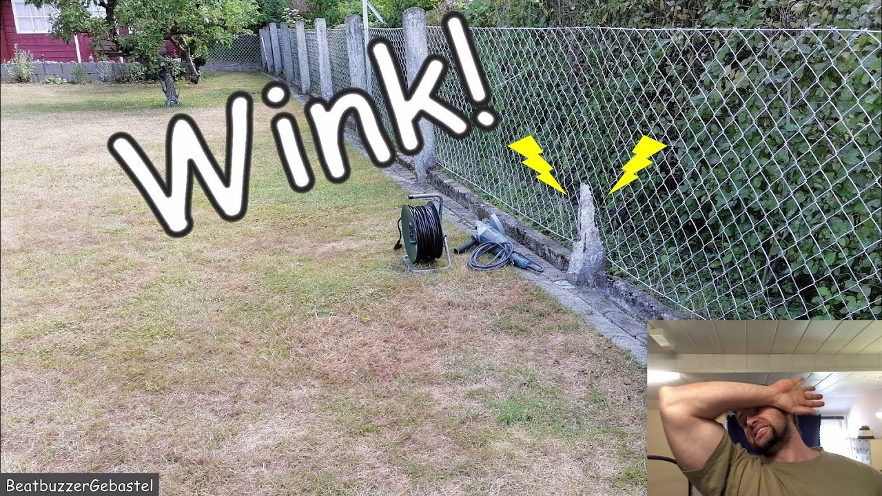 Zaunpfosten mal anders - Wink mit dem Zaunpfahl