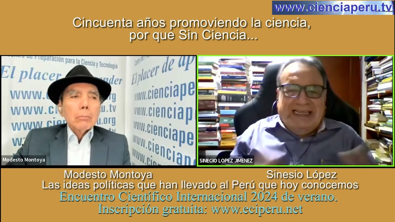 Las ideas políticas con las que se construyó el Perú que conocemos. Sinesio López (PUCP)