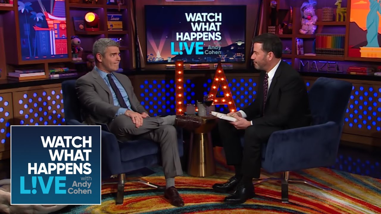 Jimmy Kimmel’s Baby Gift For Andy Cohen Involves Stormy Daniels | WWHL