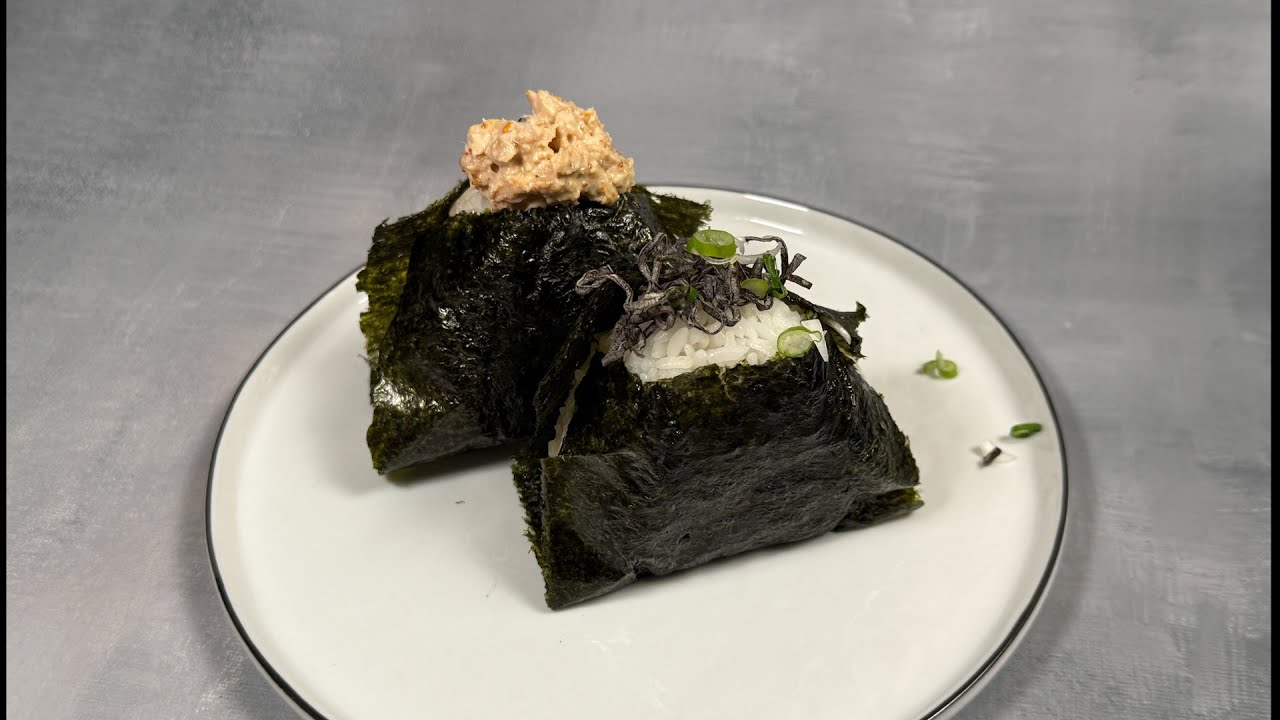 Japanese Onigiri Recipe 🍙Spicy Tuna Mayo & Ume Konbu. Easy Rice Balls!