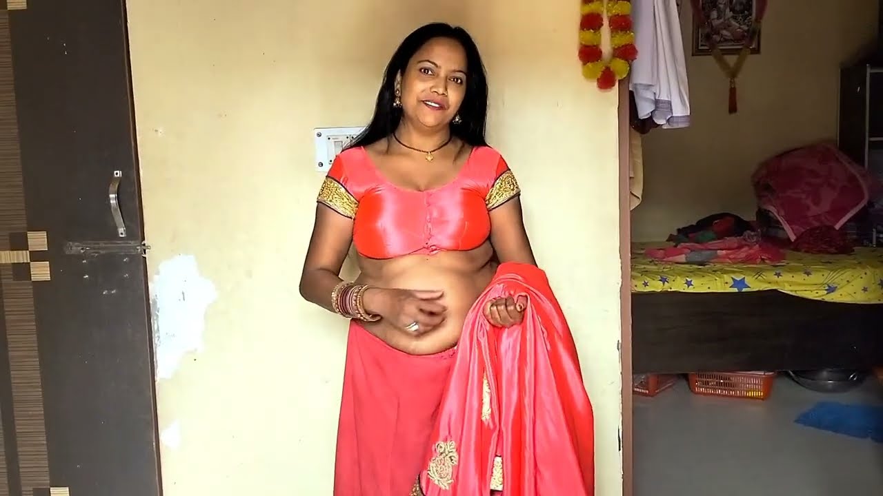 Satin saree draping blog🌺💕#sareedraping 