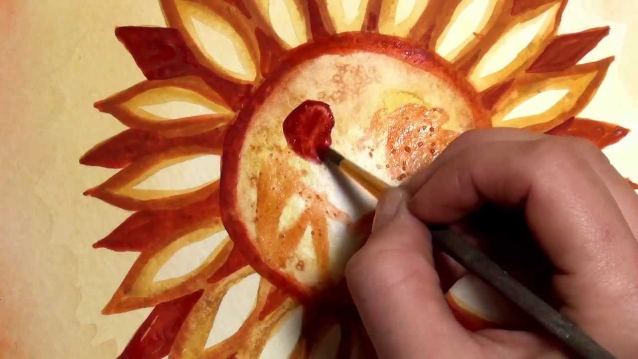 This Monday: a Sunflower Song. Completed.