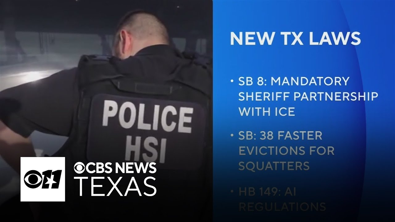 New Texas laws take effect in 2026