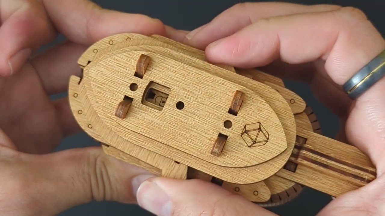 Tesla's Boat Puzzle Box - Solve!