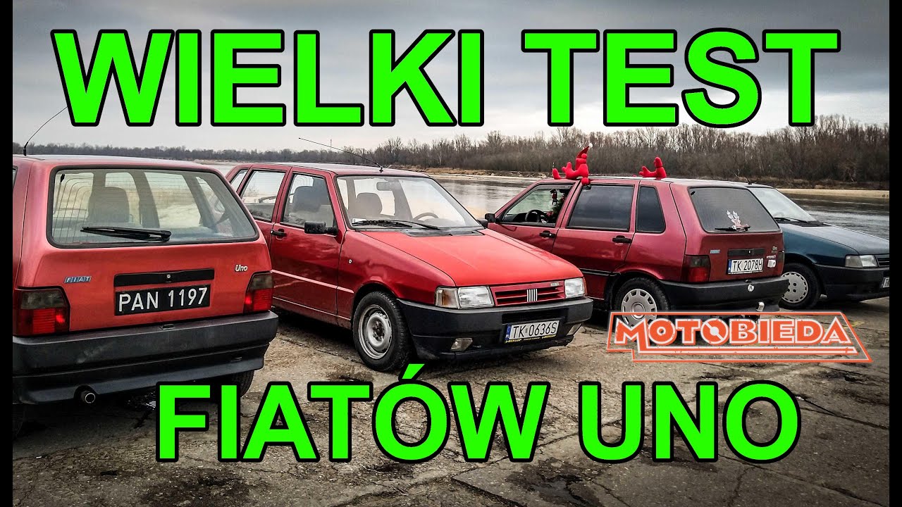 Wielki test Fiat&oacute;w Uno - MotoBieda