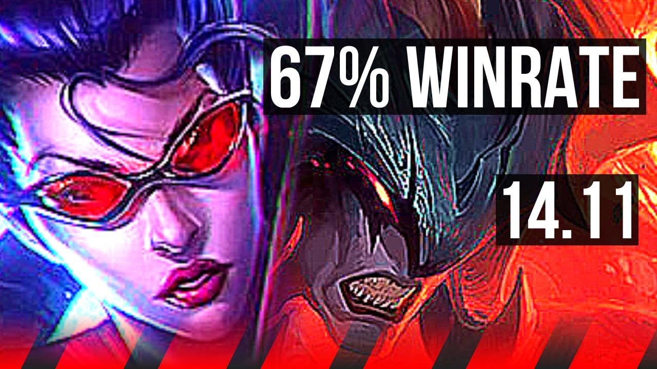 VAYNE vs AATROX (TOP) | 67% winrate, 6/1/4 | KR Master | 14.11