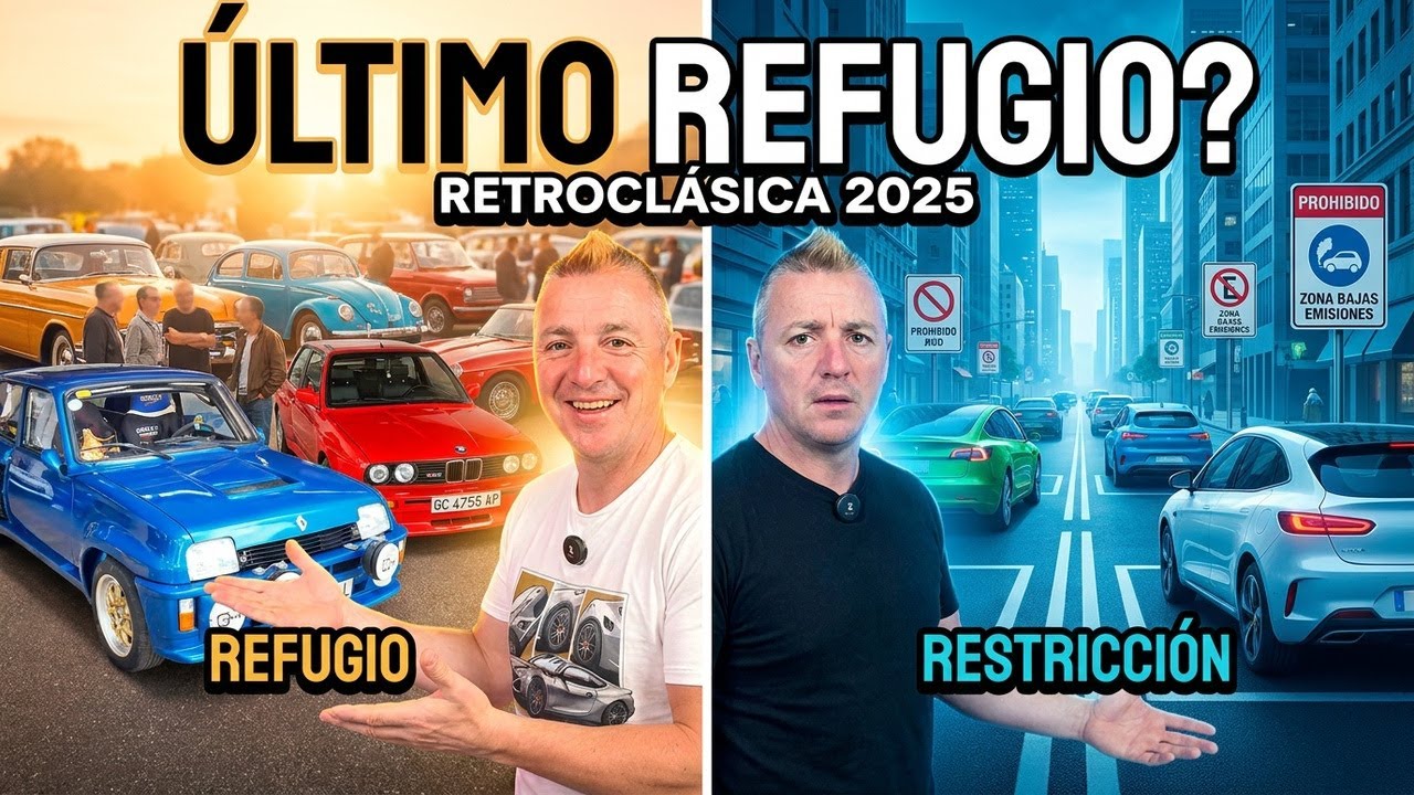 El Último Refugio de los coches a Gasolina. Retroclásica Marina de Cudeyo 2025