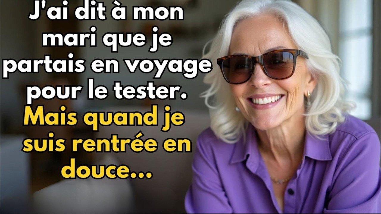 Histoire Vraie de Grand-m&egrave;re &agrave; &Eacute;pinal 👵💔J'ai dit &agrave; mon mari que je partais en voyage pour le tester