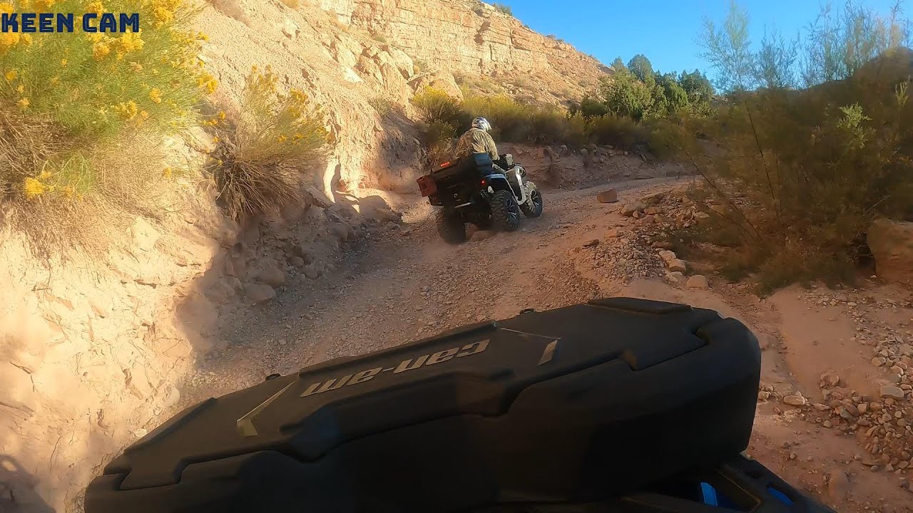 Utah Canyon Climb on Can-Am Outlanders - Sevier County ATV Trails