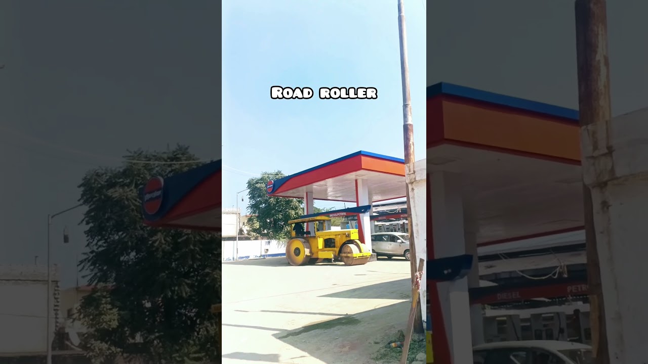 diesel dalte bar road roller ....😲😯