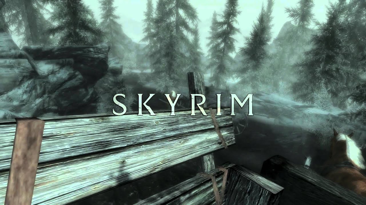 Skyrim intro game breaking bug