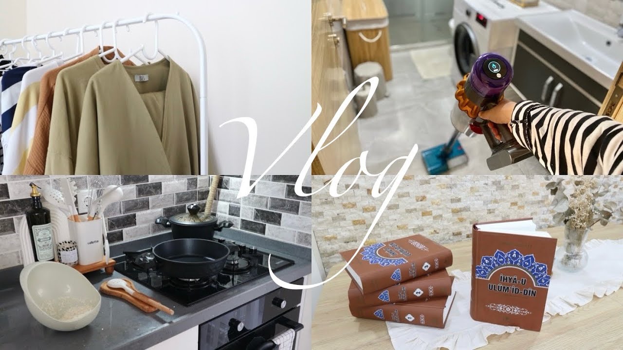 75| Banyo Temizliği 🫧 Kitap Hediyesi 🎁 Kıyafet ve Takı Alışverişim 🛍️ Akşam Yemeği 🍽️ Muffin Tarifi🧁