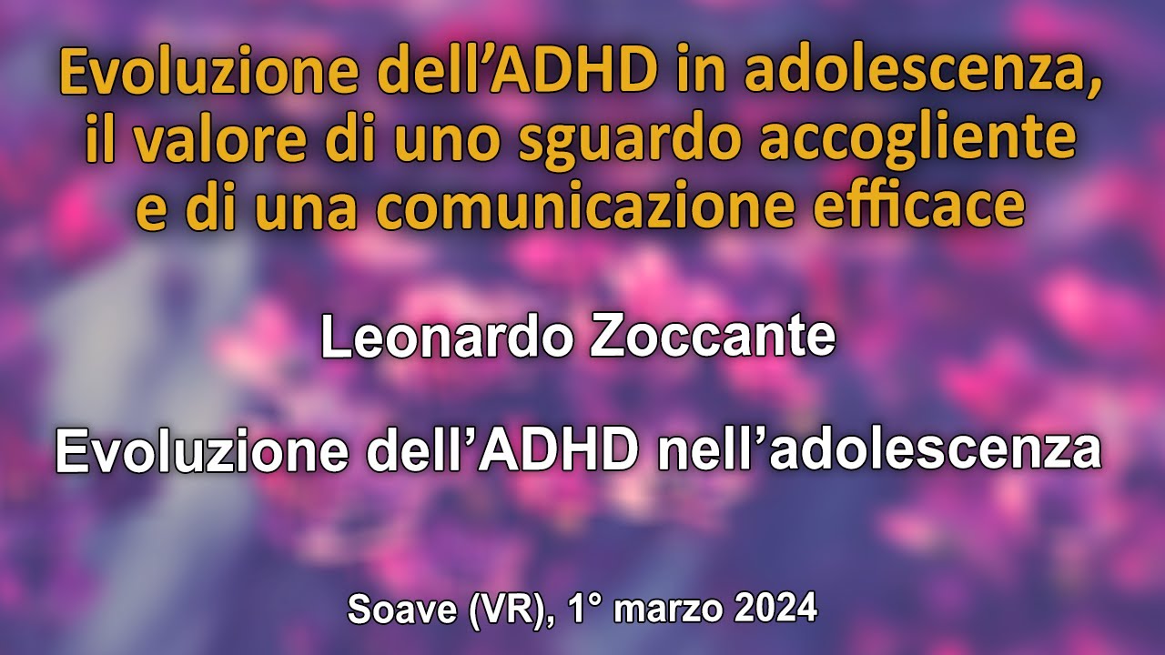 Evoluzione dell'ADHD in adolescenza