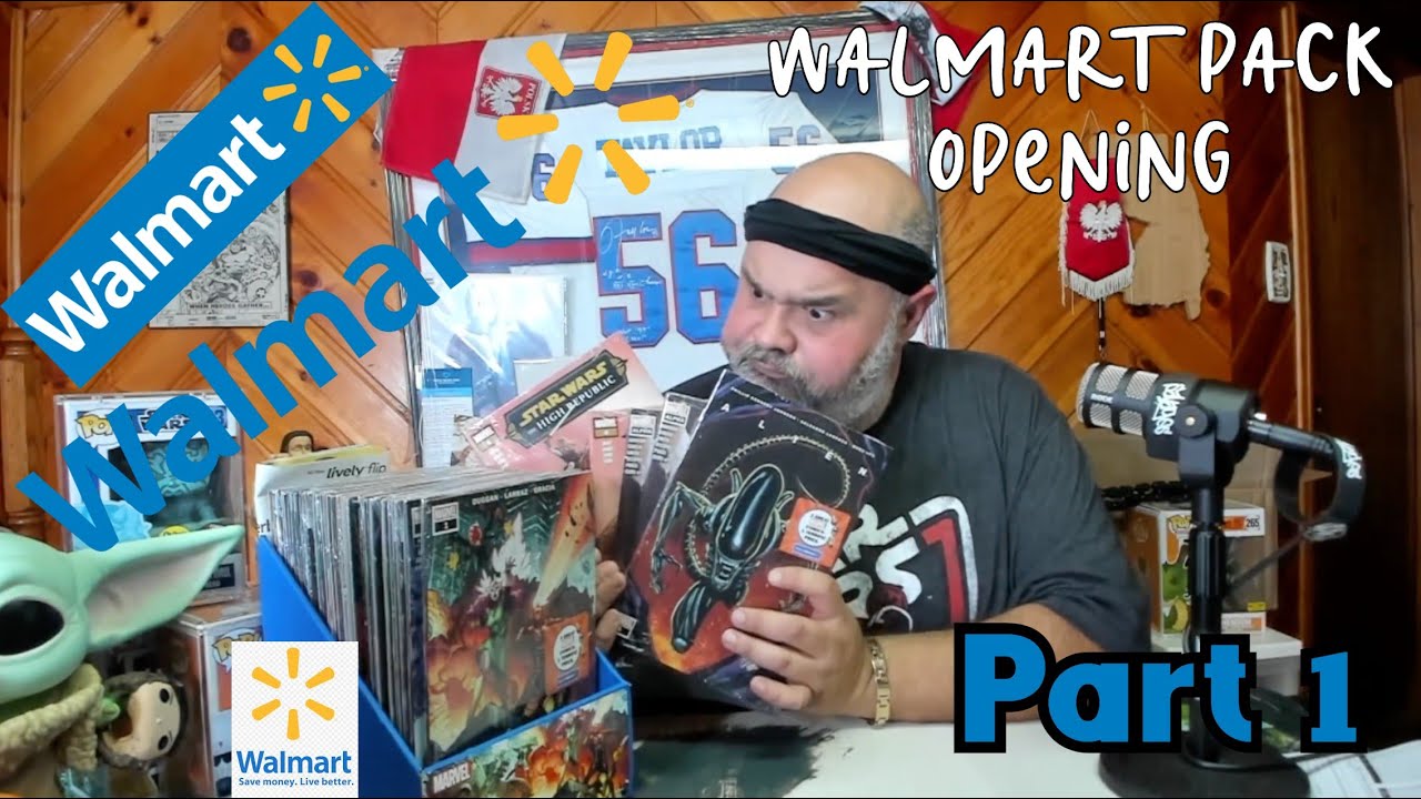 Part 1 of my #EPiC Walmart Comic Pack Opening!! #WOW #MYSTERY #UNBELIEVABLE