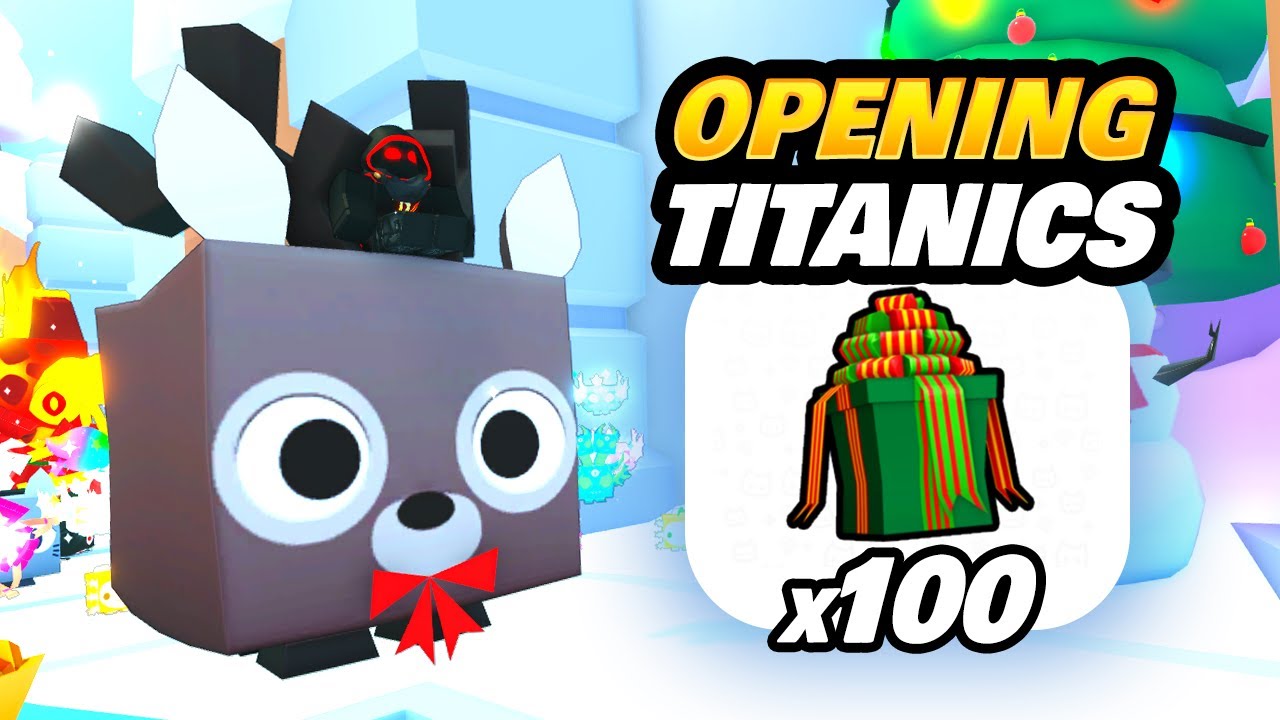 Сможем ли мы увидеть, как «Титаник» открывает 100 подарков от «Титаника»?