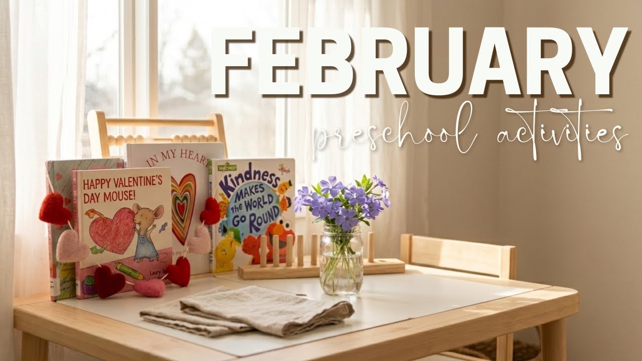 Preschool at Home | February Learning Activities