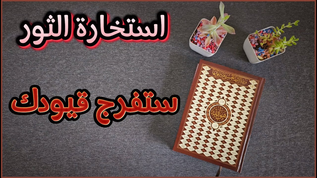استخارة عامّةوخاصة بالقرآن الكريم لمواليد برج الثور في جميع جوانب الحياة طاقة القراءة مفتوحة