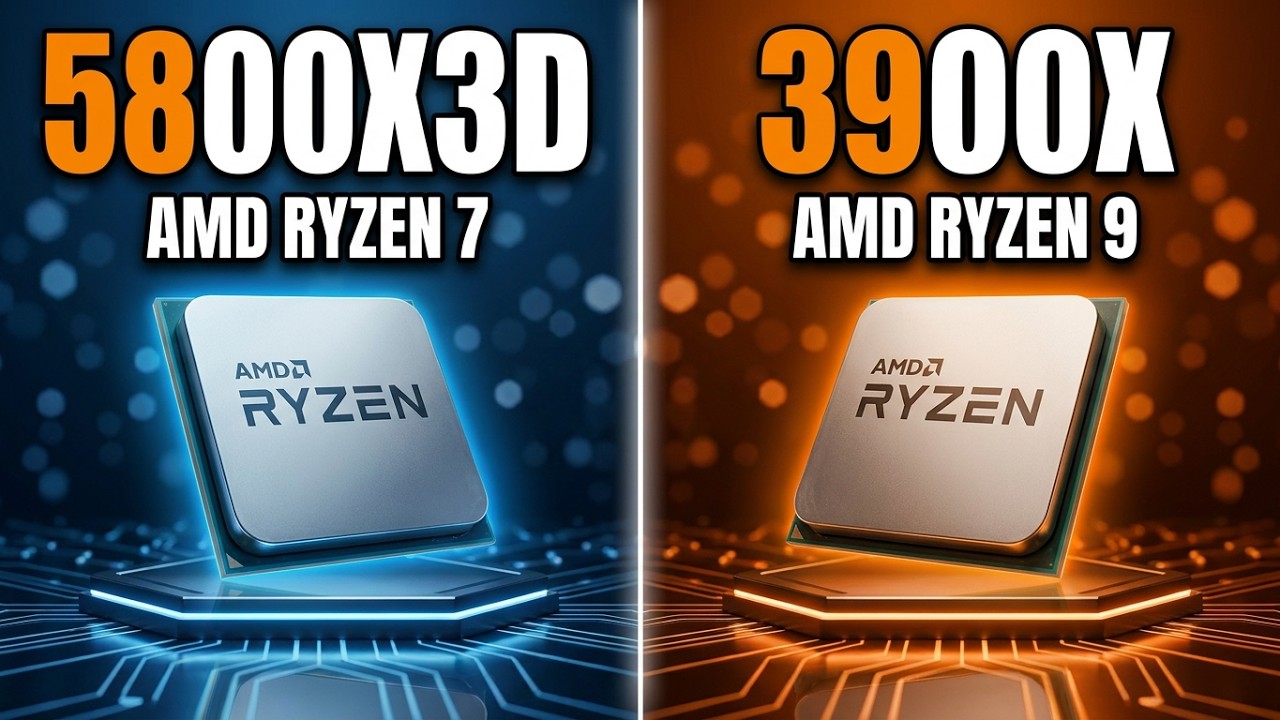 5800X3D vs 3900X Benchmarks &ndash; 15 Tests 🔥 - Tested 15 Games and Applications