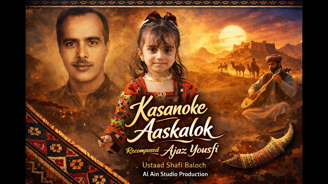 Kasanoke Aaskalok | Balochi Song | Al Ain Studio Production |