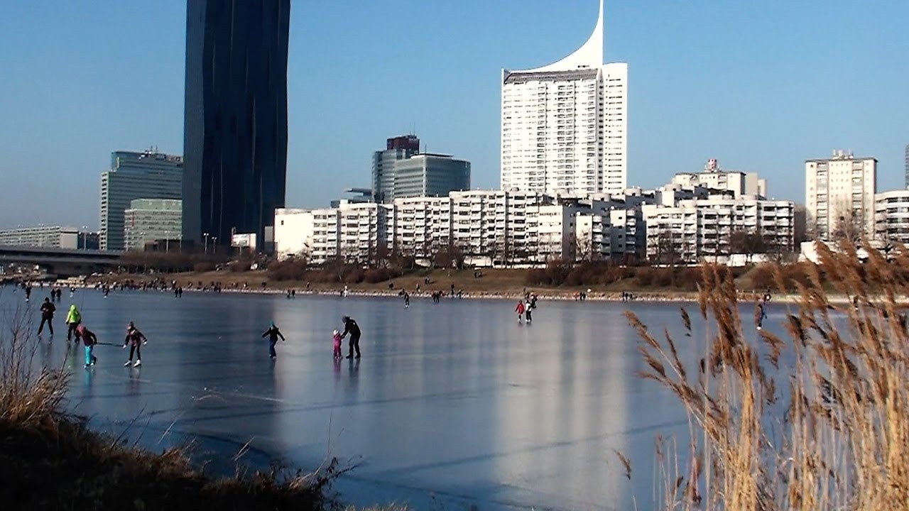 ⛸ Abseits vom Wiener Eistraum | Eislaufen Neue Donau in Wien