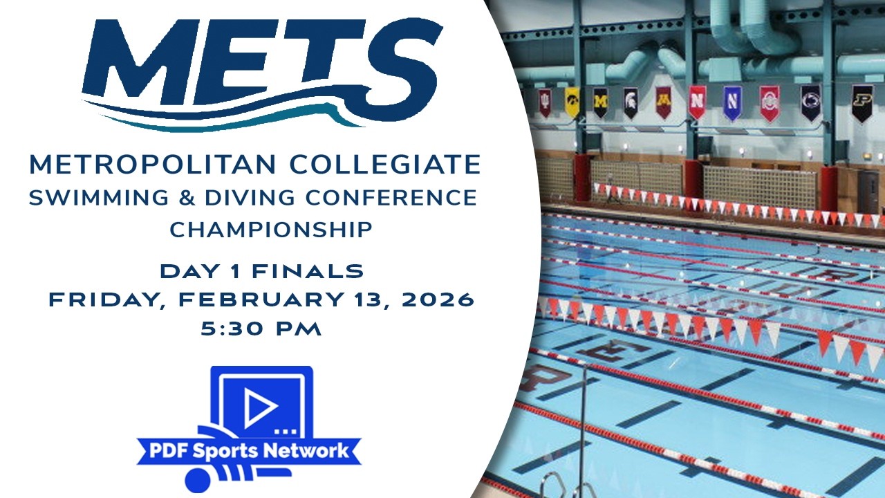 Metropolitan Swimming & Diving Conference Championship 2026 - Day 1 Finals