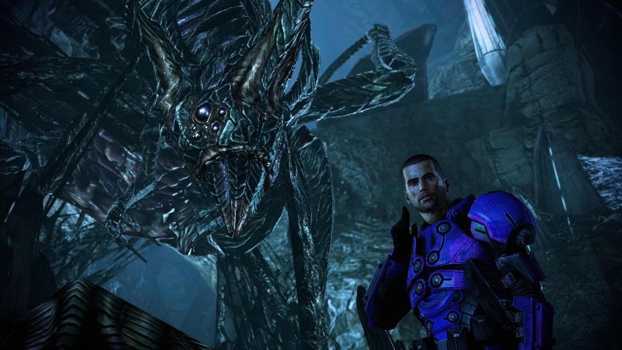 Mass Effect Legendary Edition_ Mass effect 3: Campaign part 20 The 2nd encounter with Rachni Queen