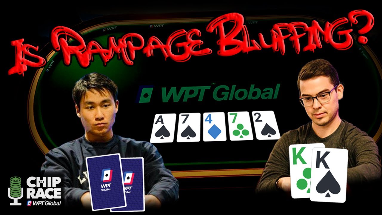 Is Rampage Bluffing? Kevin Rabichow Has A Tough Decision In the World Poker Tour $25,000 Highroller!