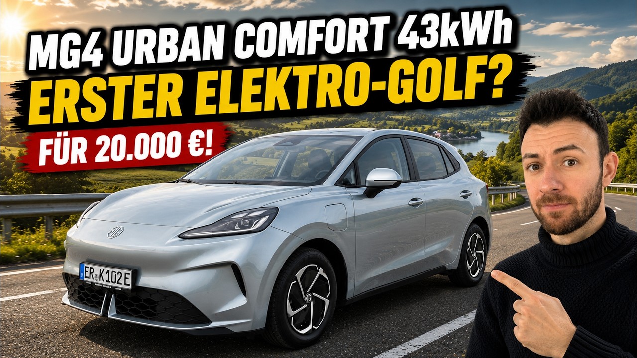 MG4 EV Urban - Wer sich dieses Auto nicht kauft, will kein E-Auto!