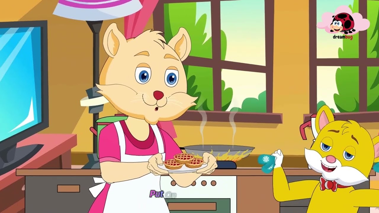 Three Little Kittens | Nursery Rhymes Song With Lyrics
