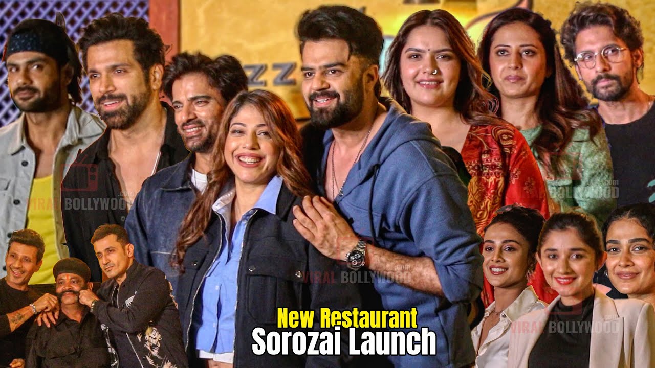 UNCUT - Aditi's New Restaurant Sorozai Launch | Mohit Malik, Rithvik Dhanjani Vishal And more