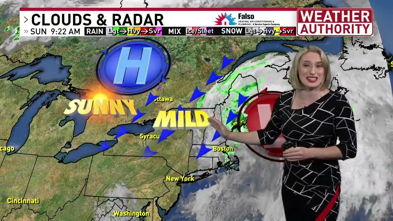 Pleasant weather today, then the chance for rain this week!