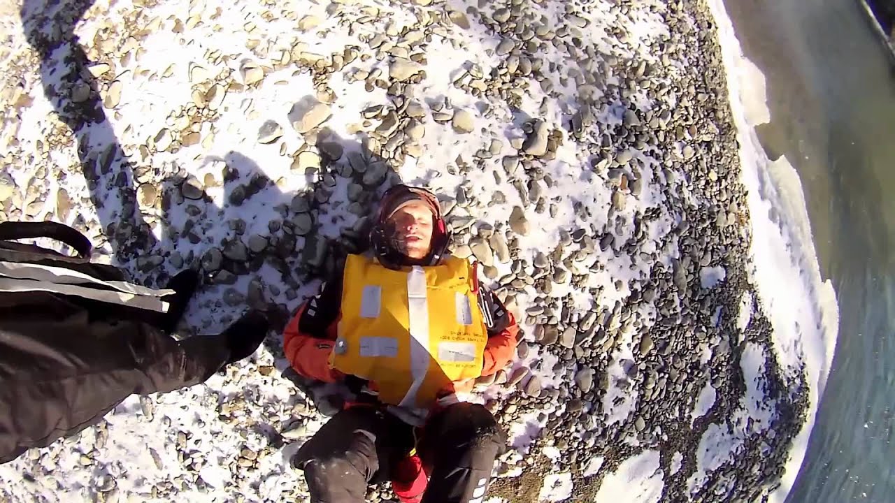 Packrafting the Khovd River, western Mongolia.