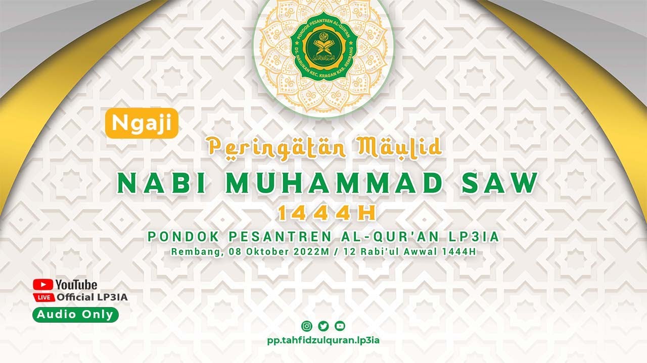 (REUPLOAD) Ngaji Maulid Nabi Muhammad SAW 1444H  
