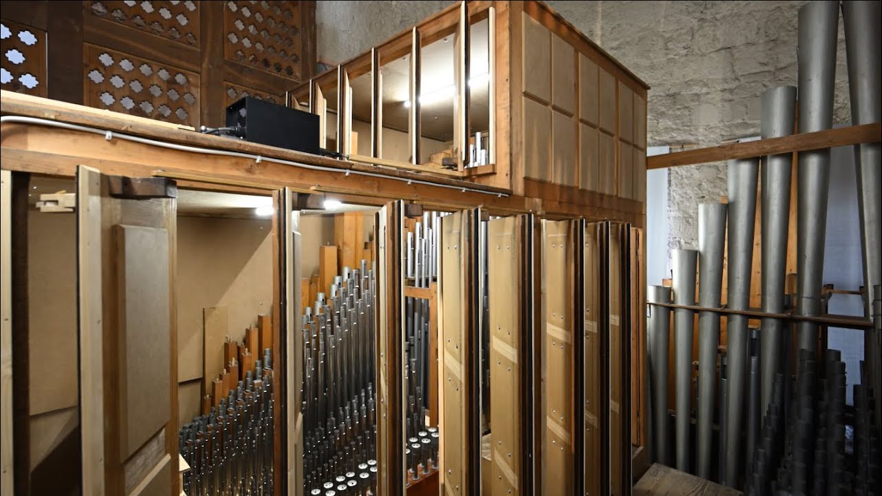 Restaurierung der Orgel in der Basilika St. Godehard in Hildesheim